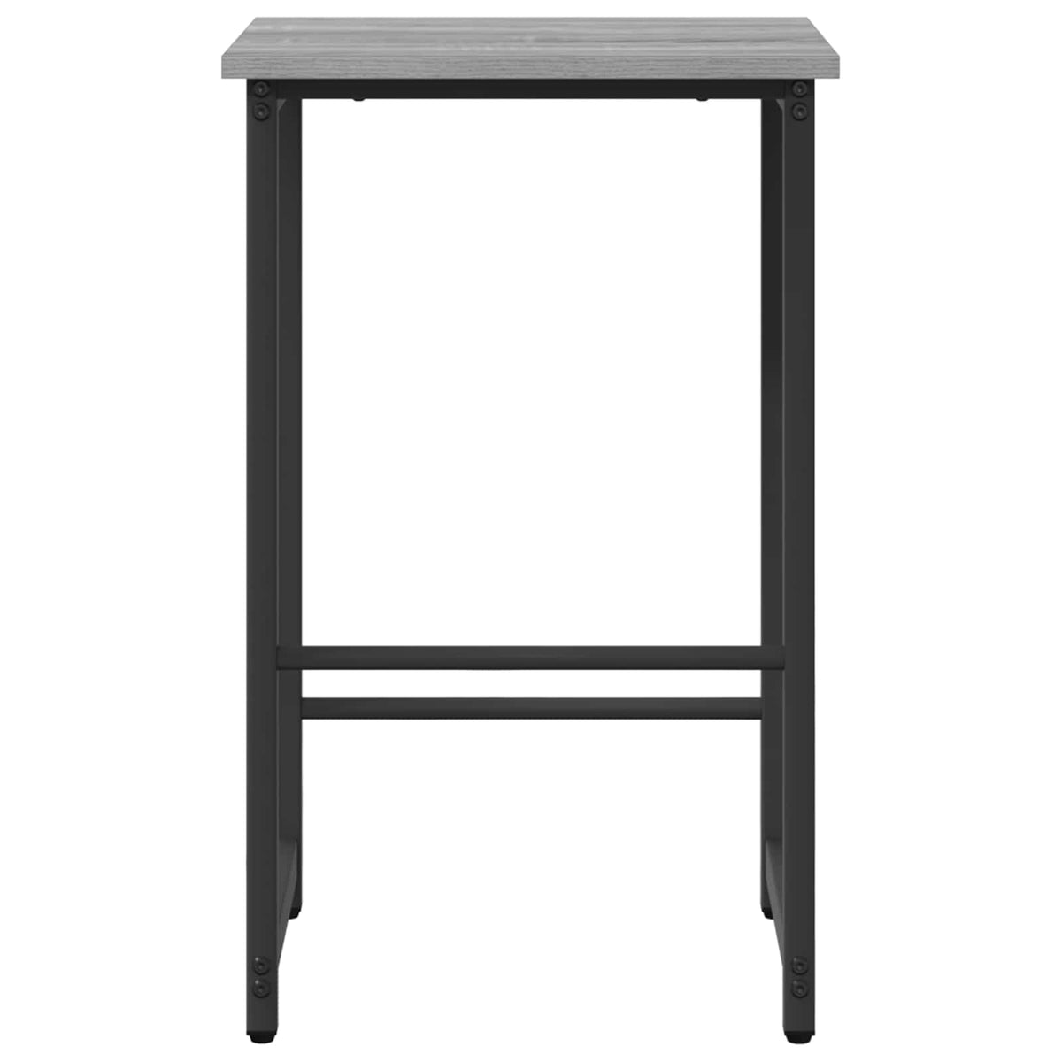 Barbænk 2 stk. Grå Sonoma 40 x 32 x 74 cm Konstrueret træ