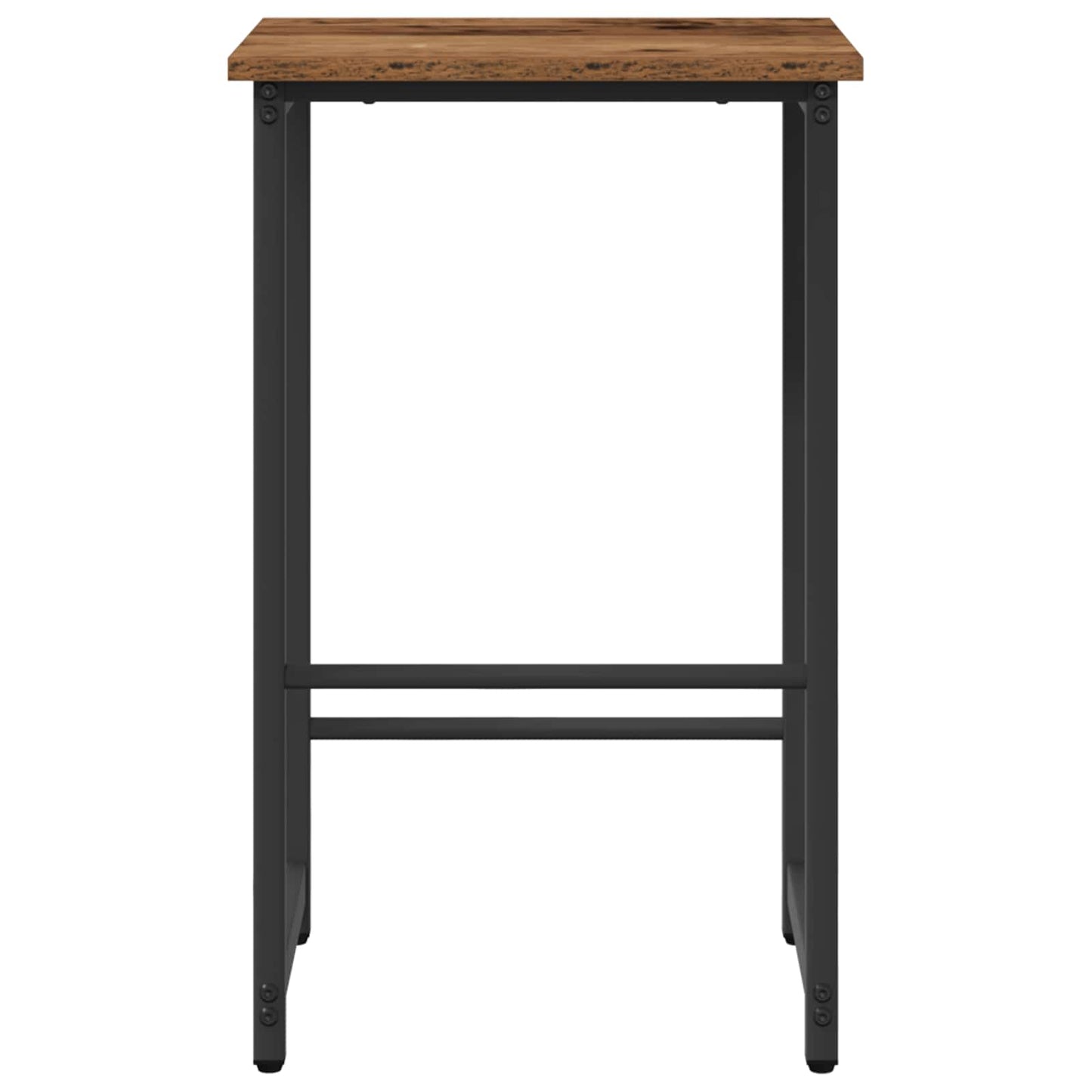 Barbænk Gammelt træ 40 x 32 x 74 cm Konstrueret træ