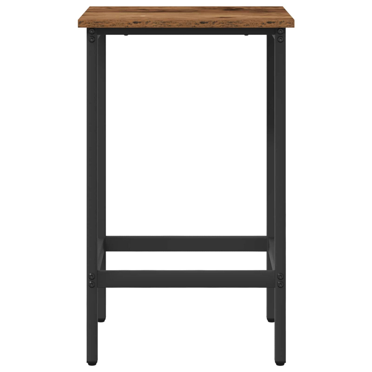 Barbænk 2 stk. Gammelt træ 40 x 32 x 74 cm Konstrueret træ