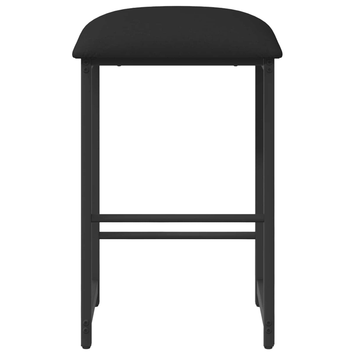 Barbænk Sort 40 x 32 x 74 cm Konstrueret træ