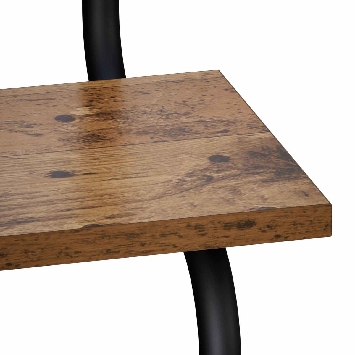 4-lags væghylde Gammelt træ 60 x 24,5 x 104 cm Konstrueret træ