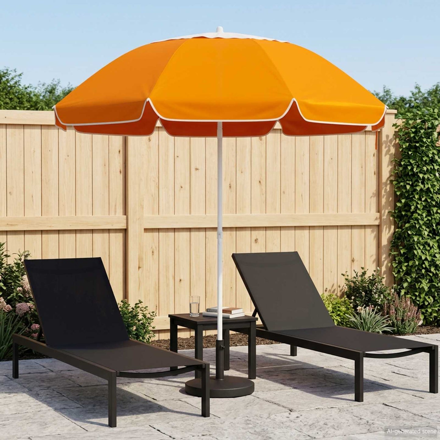 Havesol 160 cm 170T polyester Orange