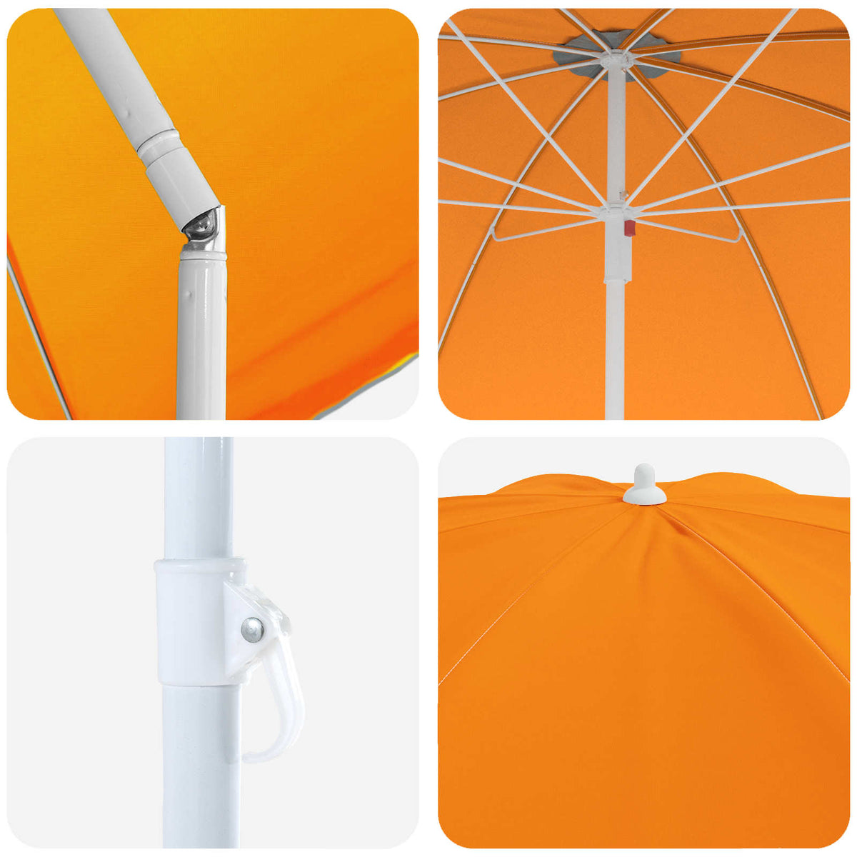 Havesol 240 cm 170T polyester Orange