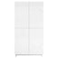 Highboard Hvid 79 x 41 x 151 cm Konstrueret træ