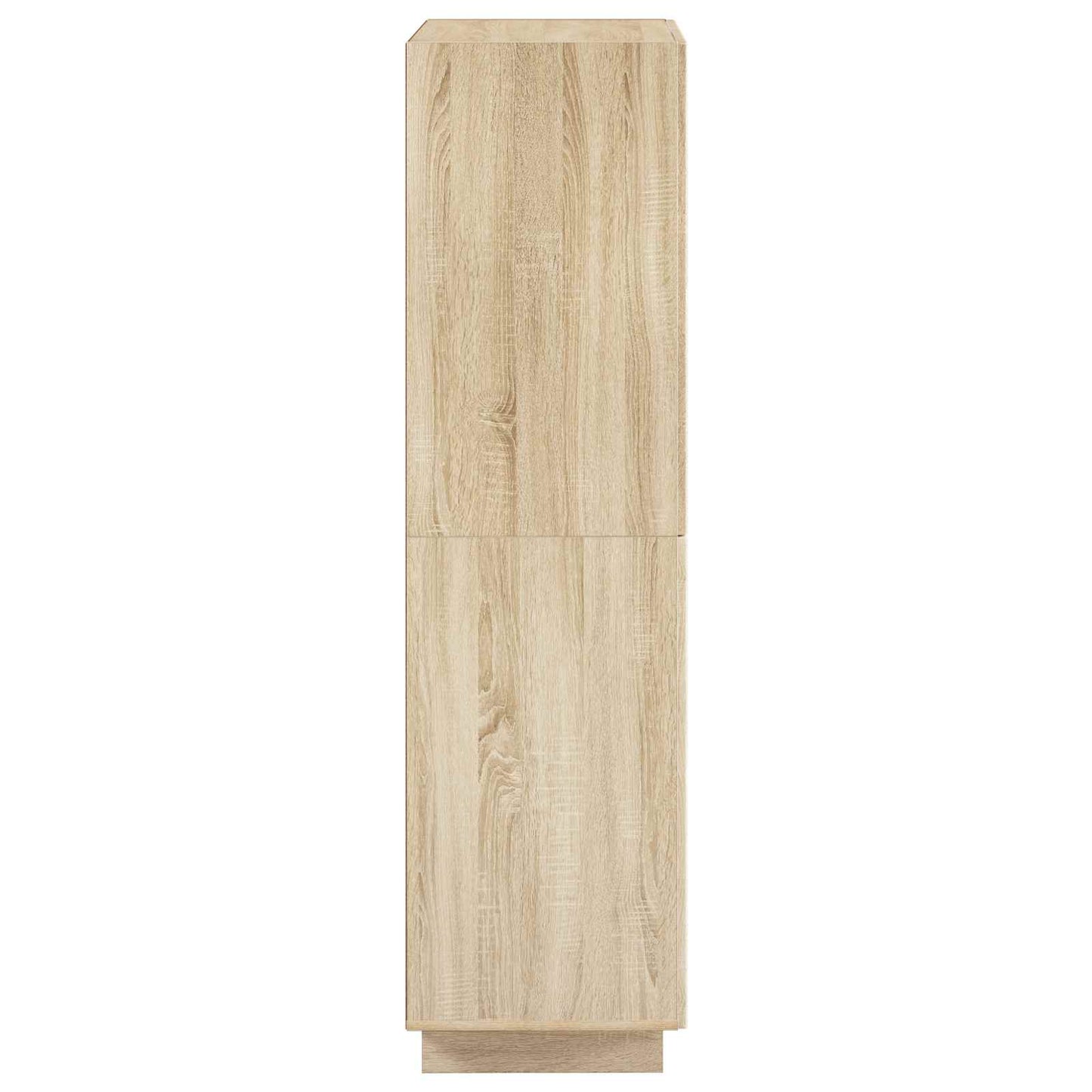 Highboard Sonoma-eg 79x41x151 cm Konstrueret træ