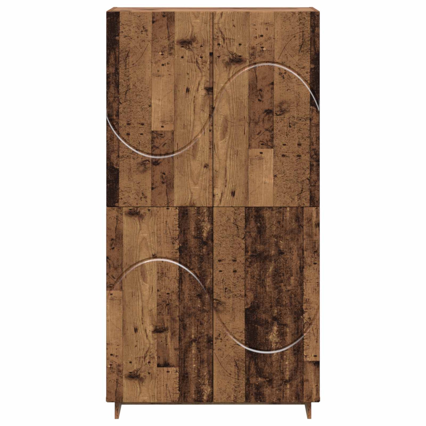 Highboard Gammelt træ 79 x 41 x 151 cm Konstrueret træ