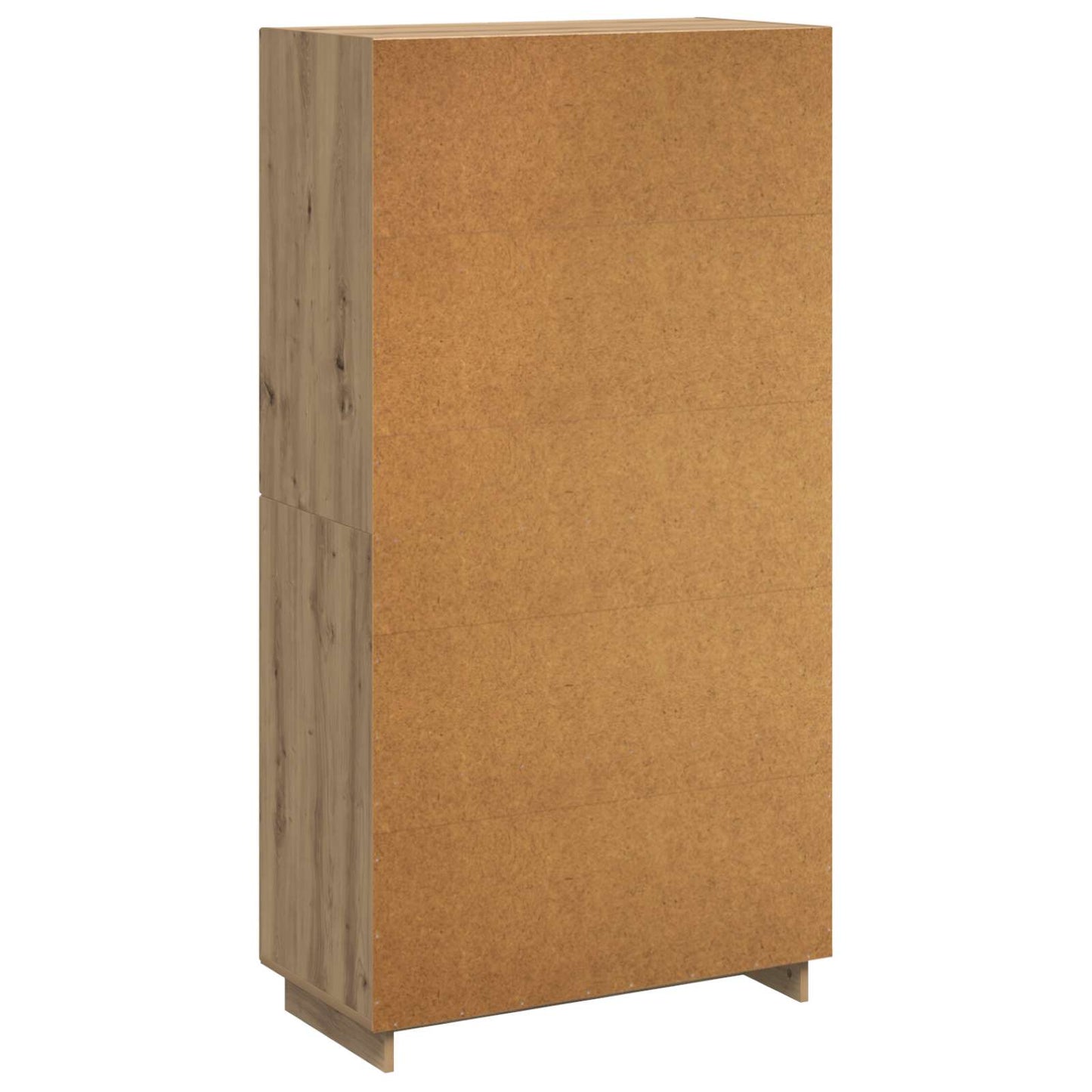 Highboard Artisan-eg 79 x 41 x 151 cm Konstrueret træ