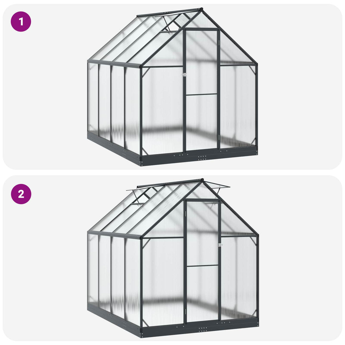 Have Drivhus 183,5 x 243,5 x 207 cm