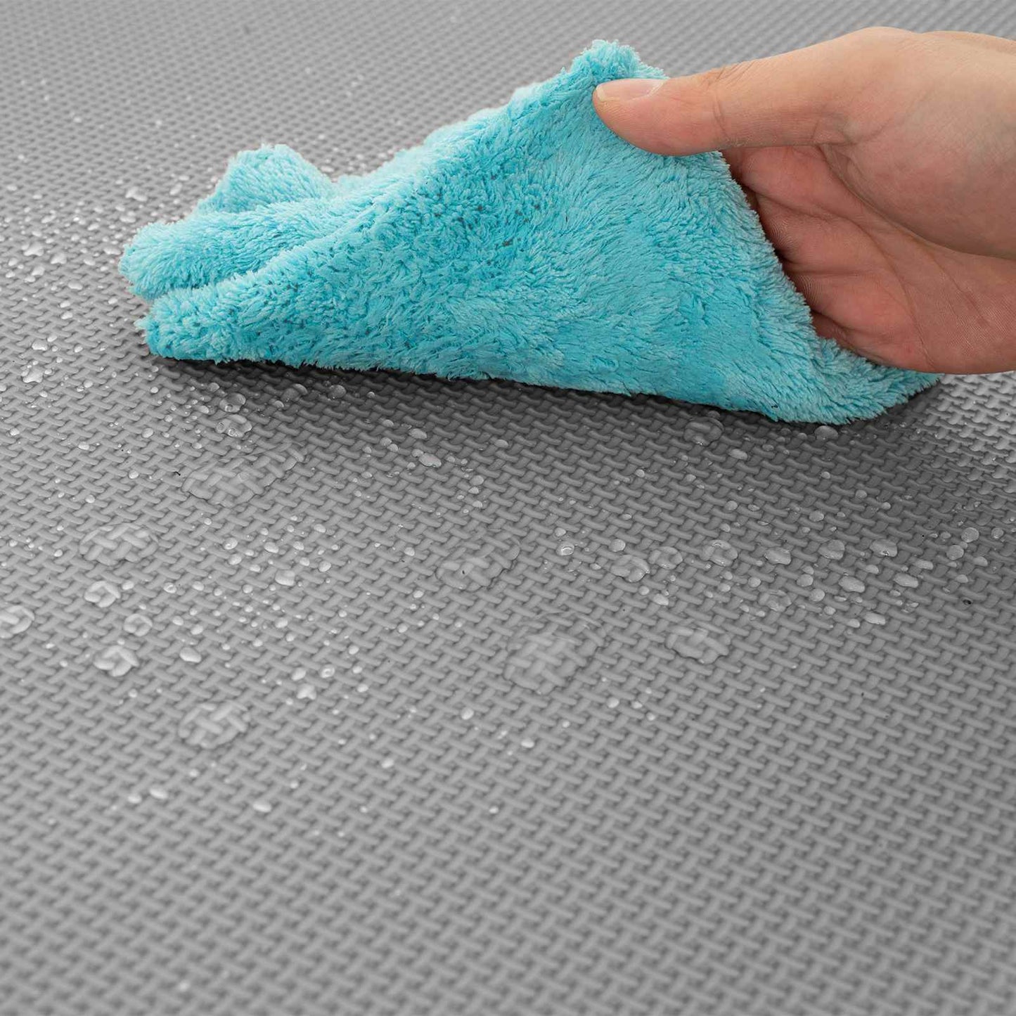 Poolbundmåtte 40 stk. Grå 14,4 m² EVA skum