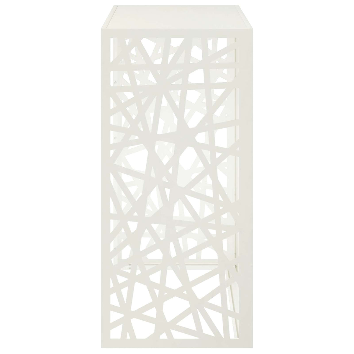Air Conditioner Cover Hvid 110 x 50 x 105 cm Stål