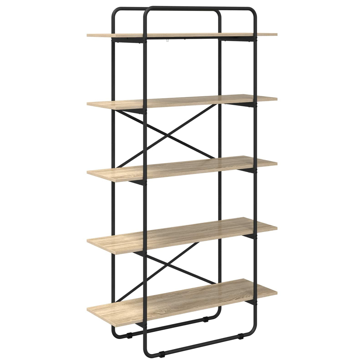 Bogreol 5 niveauer 100 x 35 x 175,5 cm PB Sonoma-eg