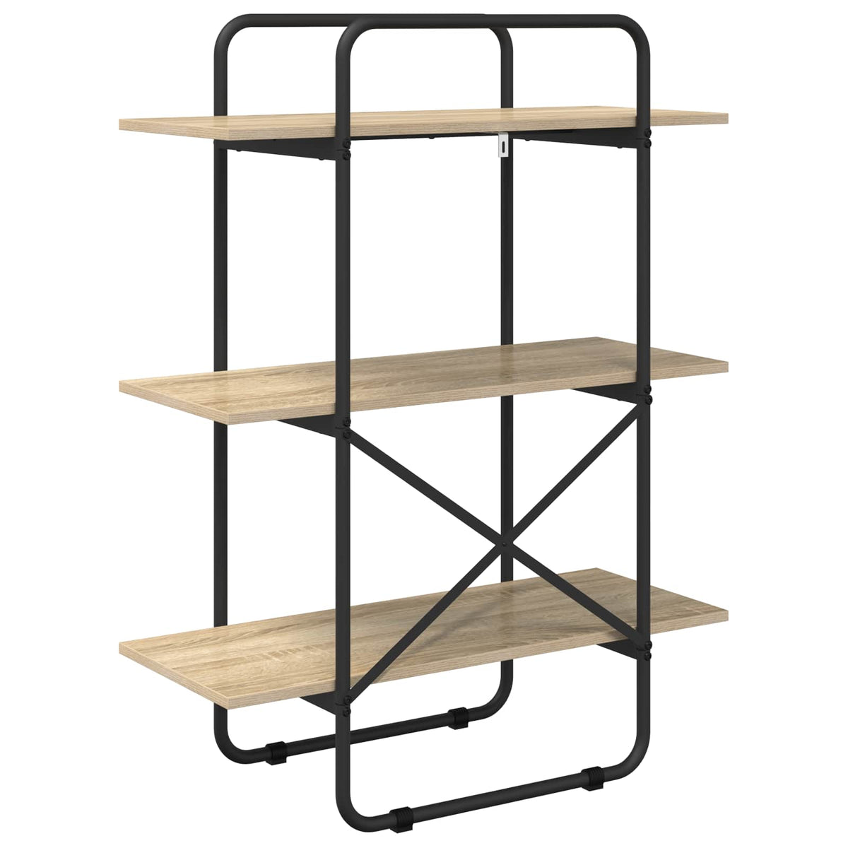 Bogreol 3 niveauer 80 x 35 x 105 cm PB Sonoma-eg