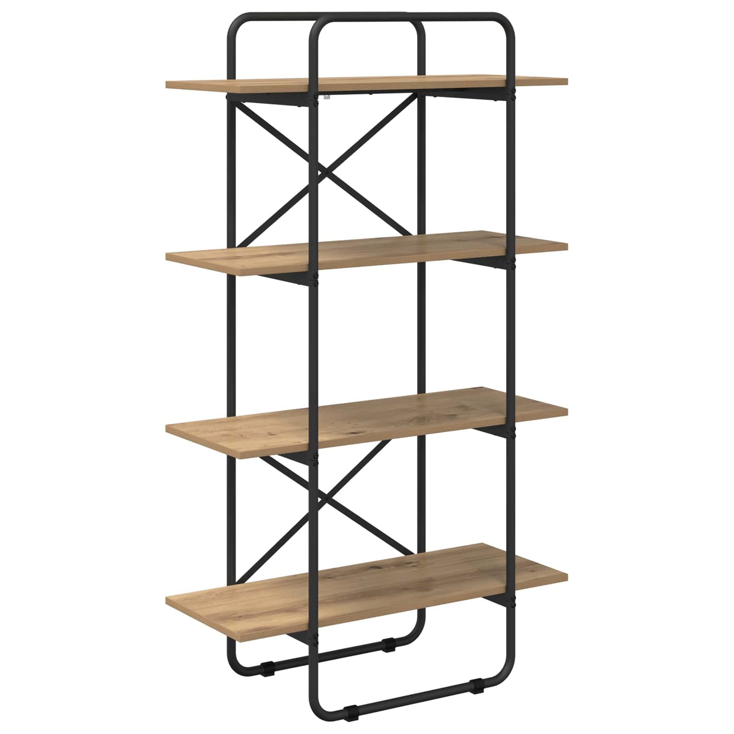 Bogreol 4 niveauer 60 x 35 x 140 cm PB Artisan-eg