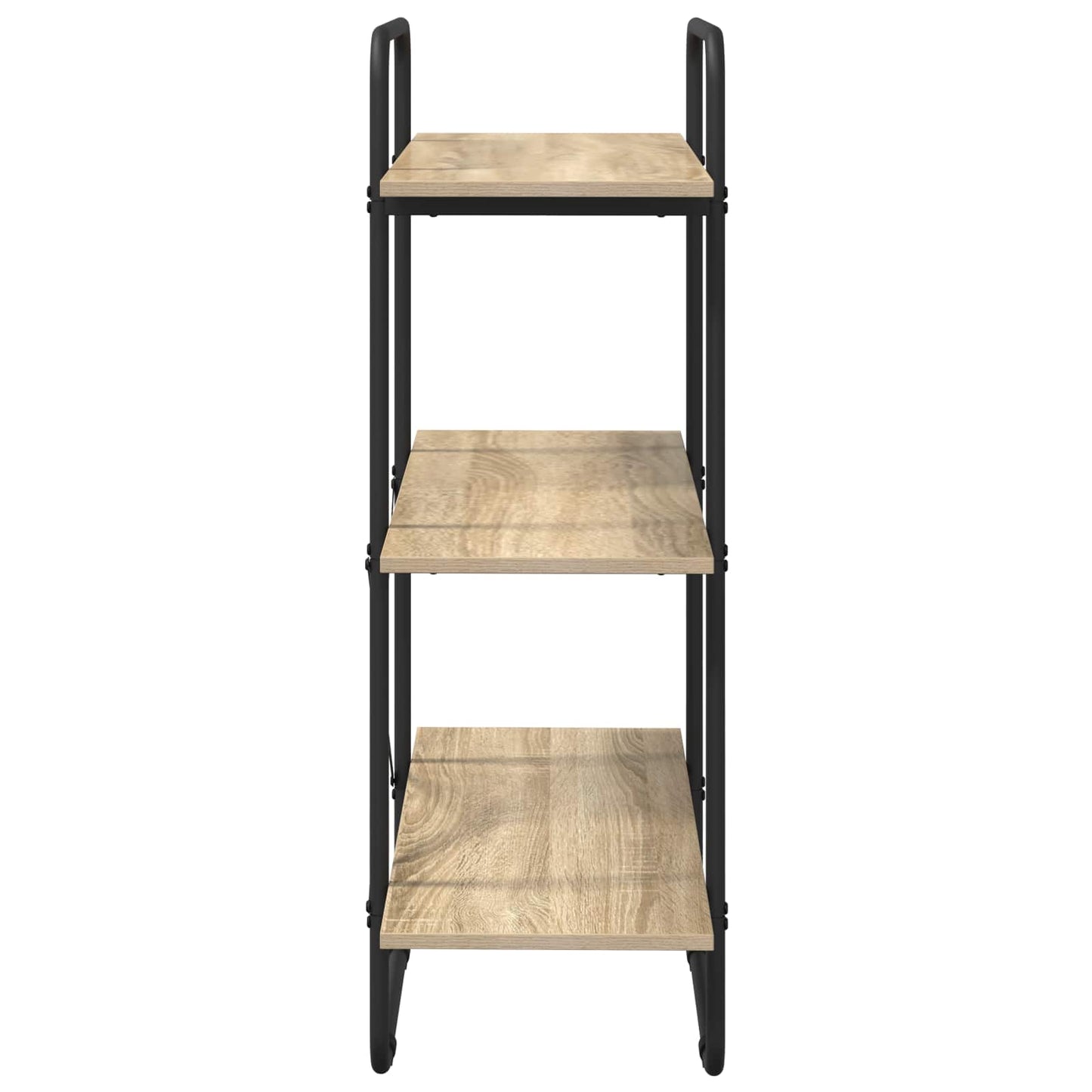 Bogreol 3 niveauer 60 x 35 x 105 cm PB Sonoma-eg