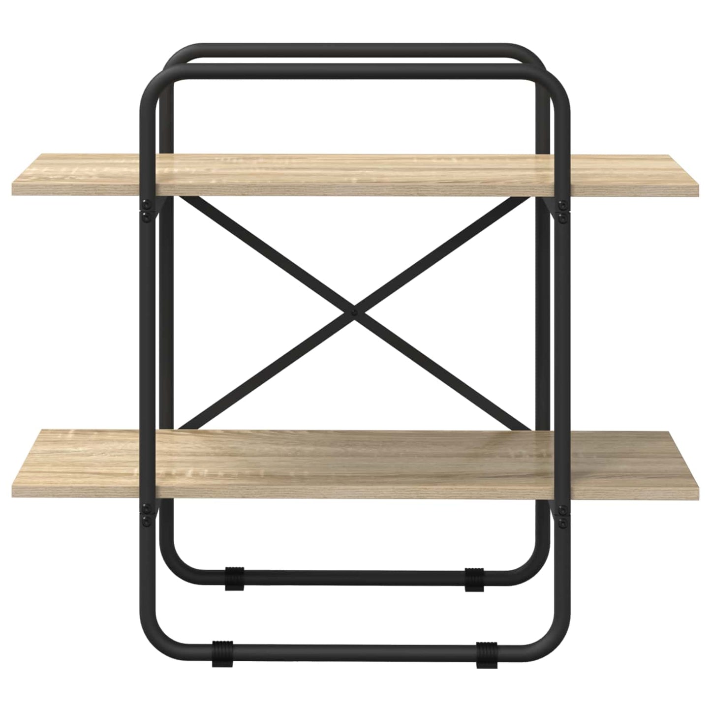 Bogreol 2 niveauer 60 x 35 x 70 cm PB Sonoma-eg