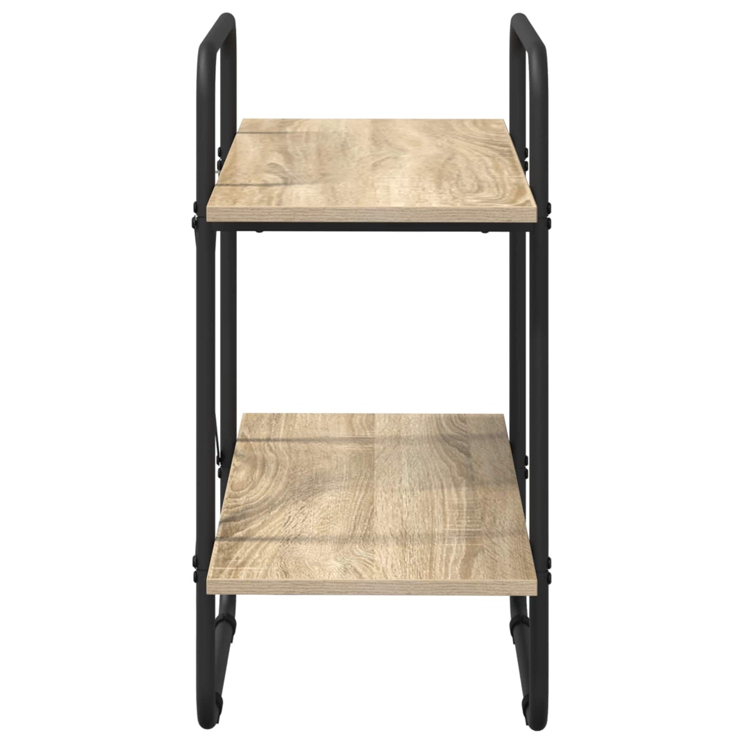 Bogreol 2 niveauer 60 x 35 x 70 cm PB Sonoma-eg