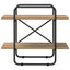 Bogreol 2 niveauer 60 x 35 x 70 cm PB Artisan-eg