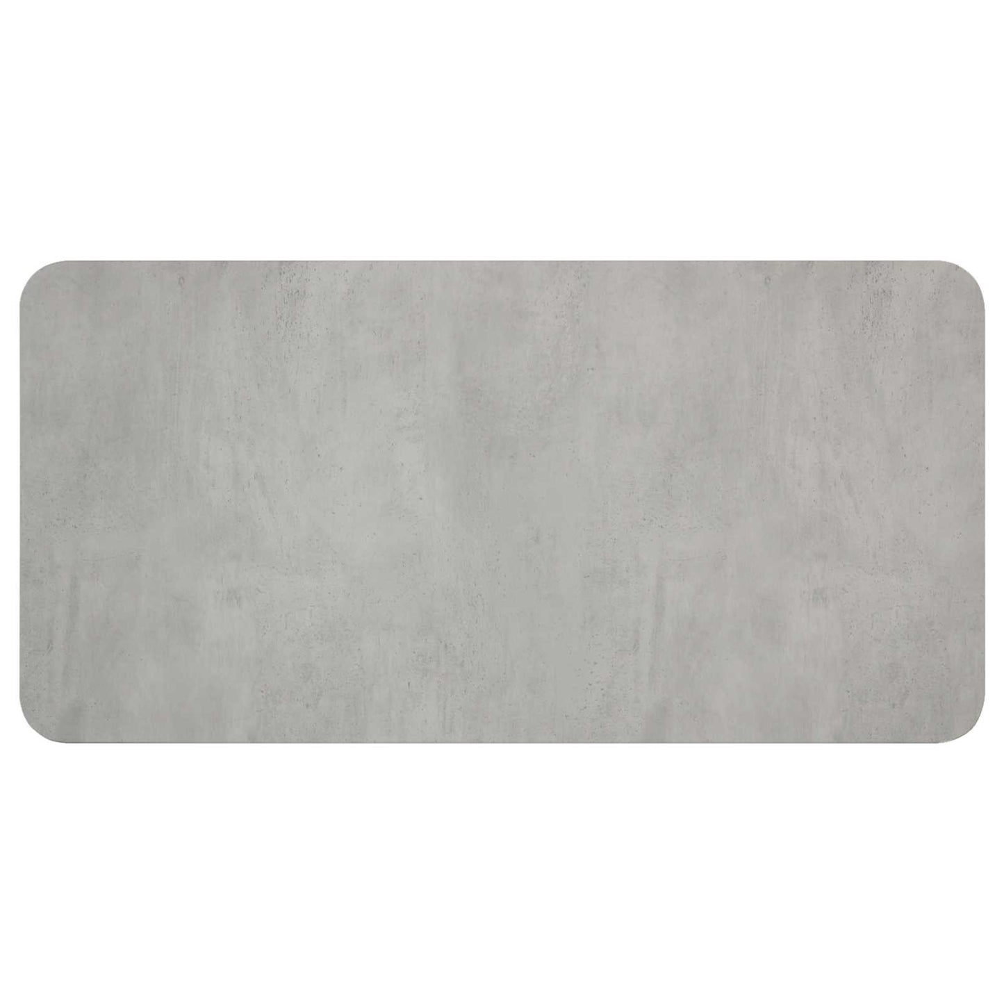 Spisebord 100 x 50 x 75 cm Konstrueret træ Betongrå Rektangulær