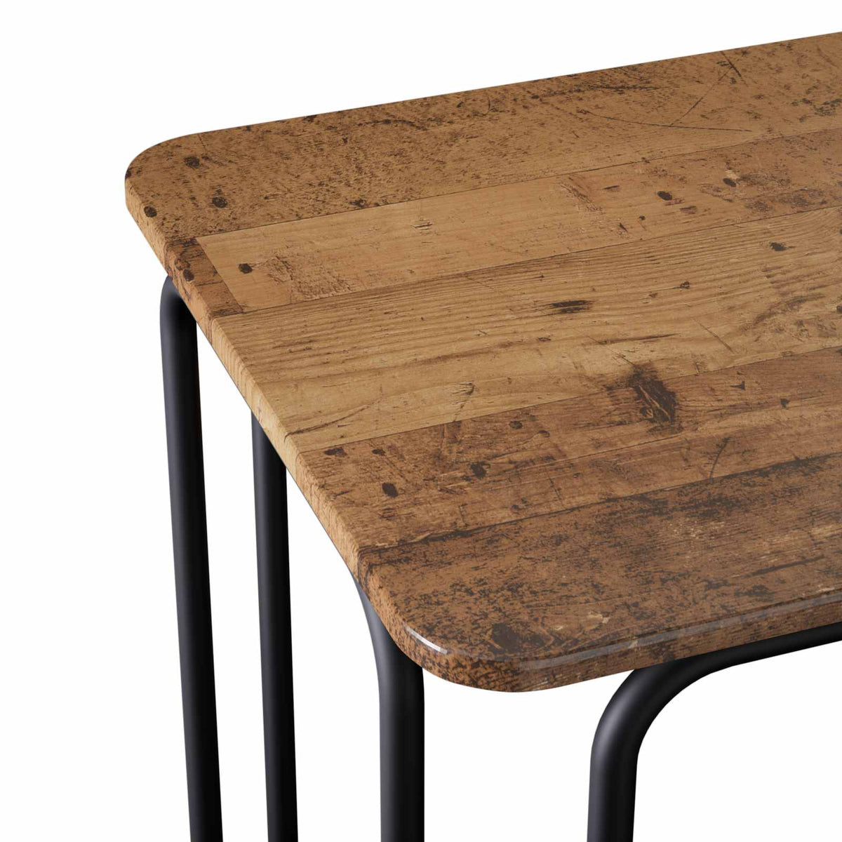 Spisebord 100 x 50 x 75 cm Konstrueret træ Gammelt træ