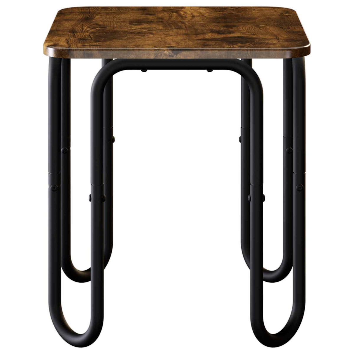 Sofabord Røget eg 40 x 40 x 45 cm Konstrueret træ