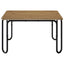 Sofabord Artisan-eg 59 x 59 x 45 cm Konstrueret træ
