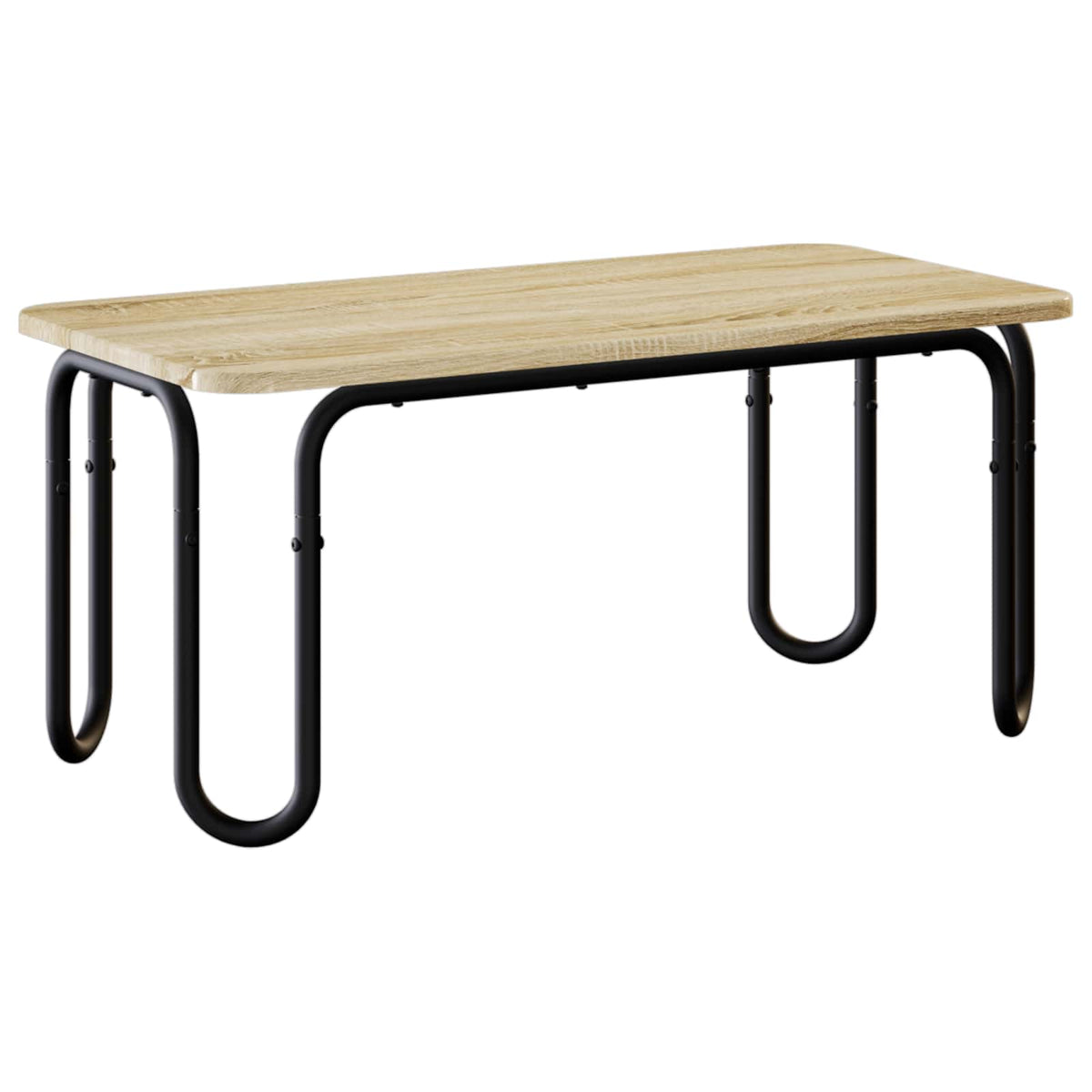 Sofabord Sonoma-eg 79,5 x 40 x 36 cm Konstrueret træ