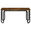 Sofabord Røget eg 79,5 x 40 x 36 cm Konstrueret træ