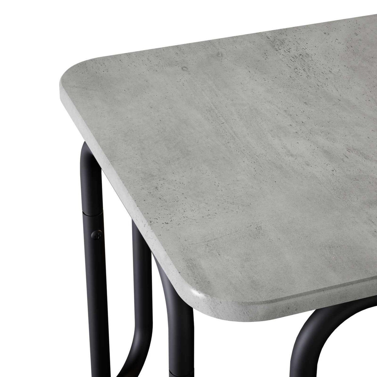 Sofabord Betongrå 100 x 50 x 45 cm Konstrueret træ