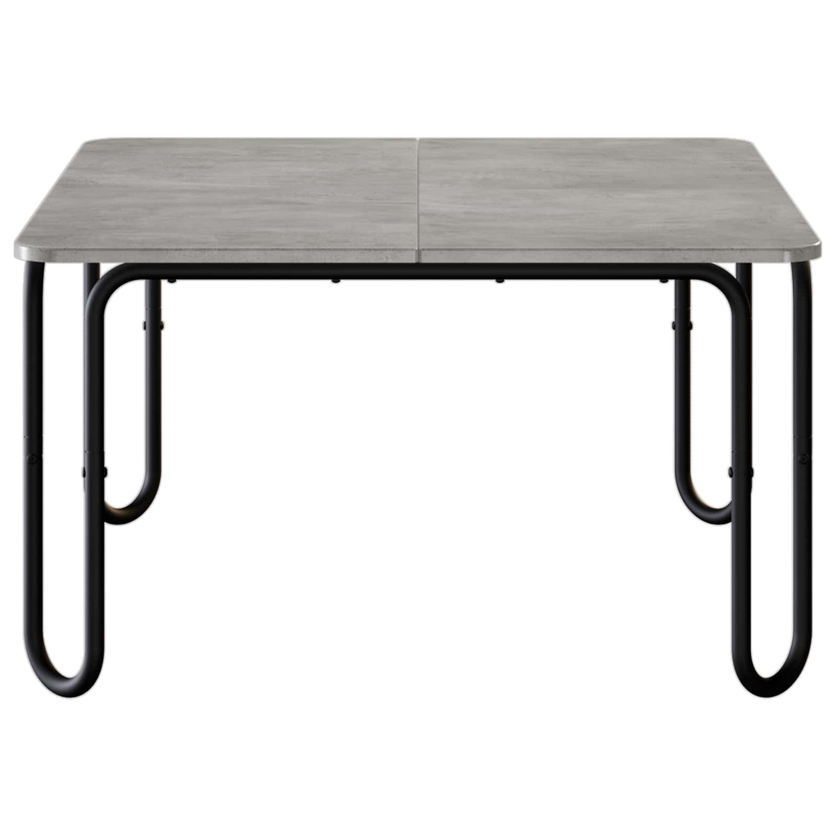 Sofabord Betongrå 79,5 x 79,5 x 45 cm Konstrueret træ