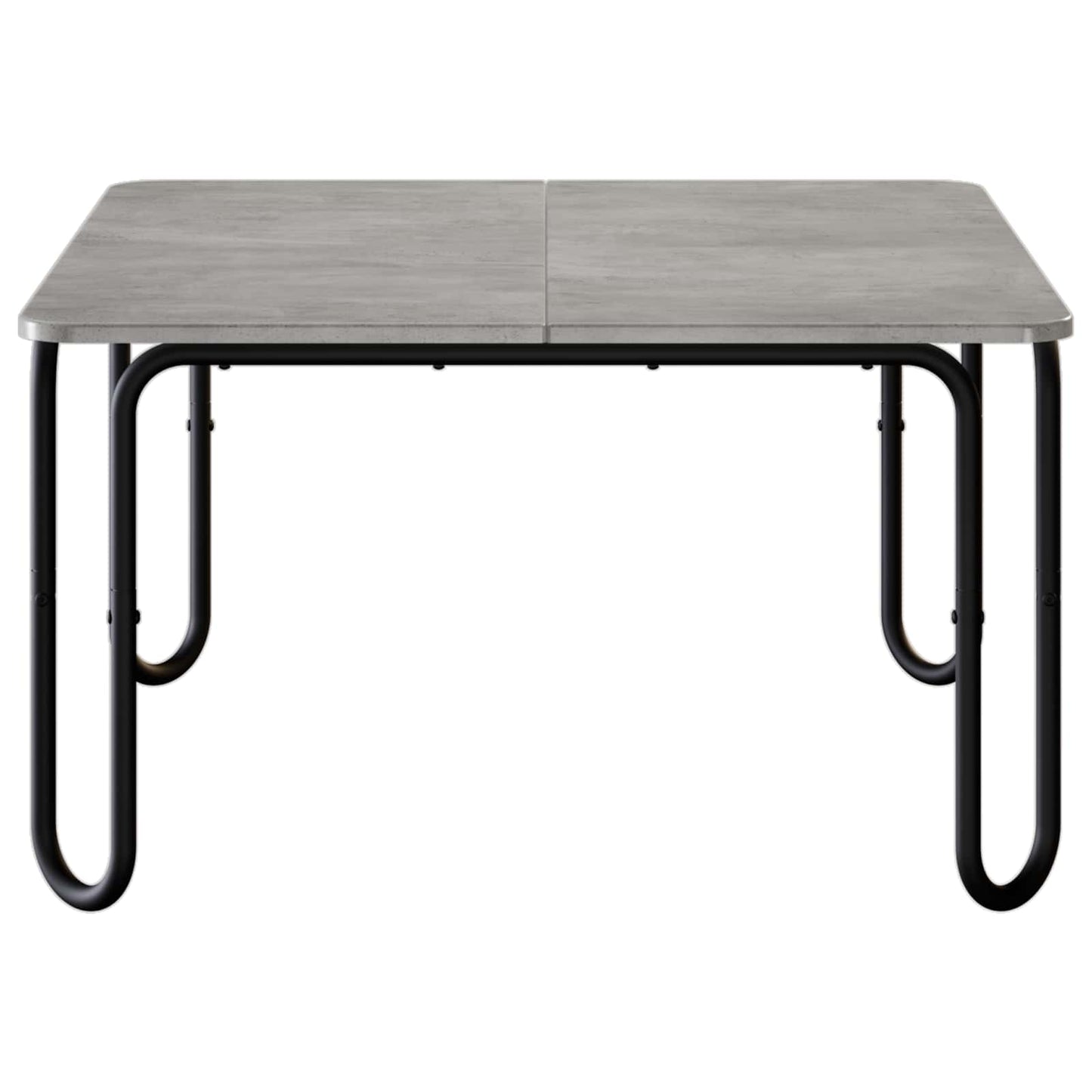 Sofabord Betongrå 100 x 100 x 45 cm Konstrueret træ