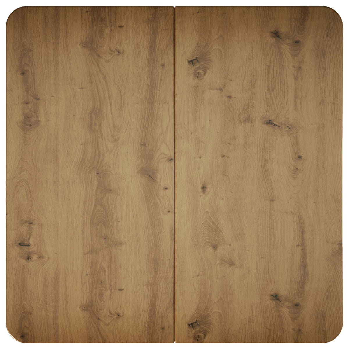 Sofabord Artisan-eg 100 x 100 x 45 cm Konstrueret træ