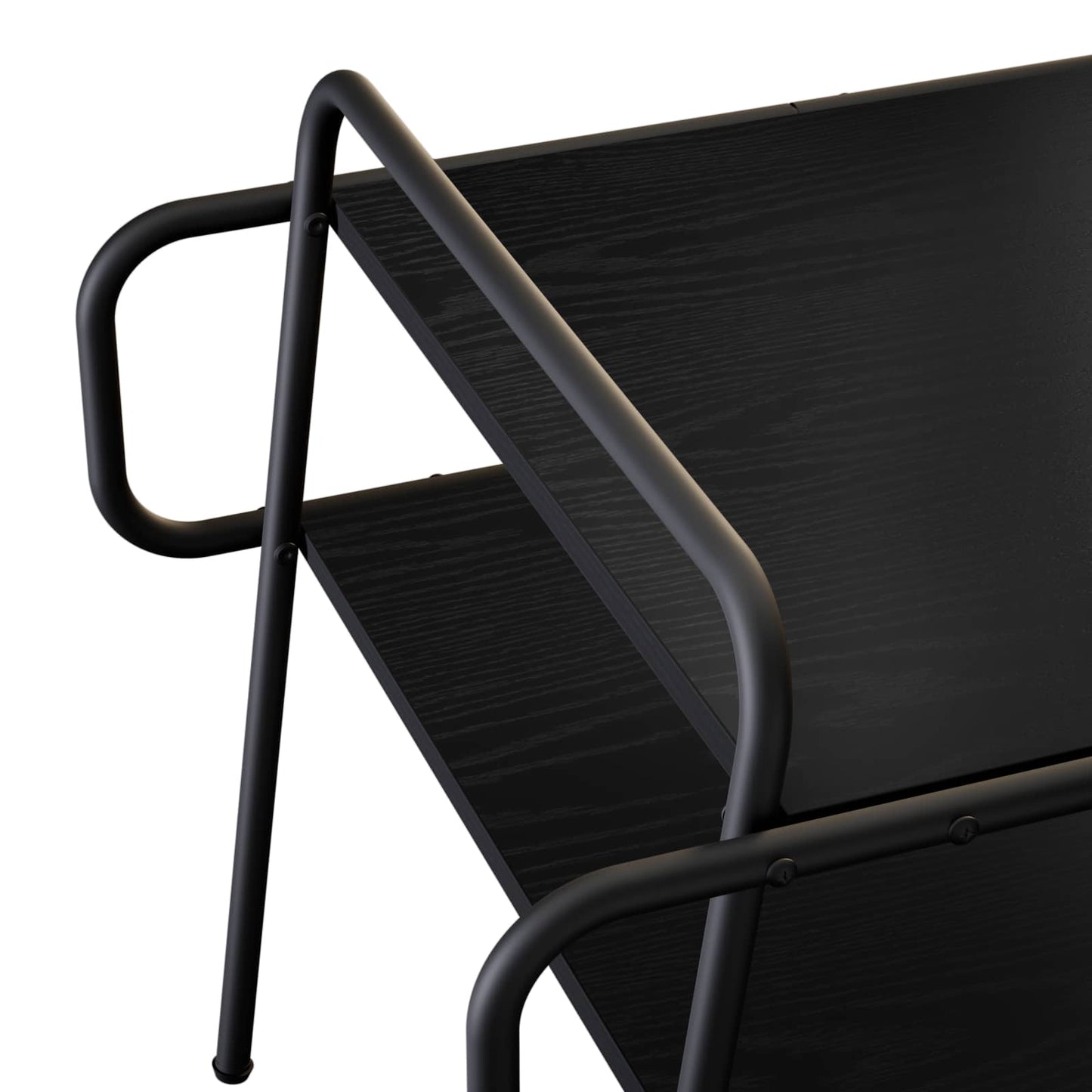 Sofabord Sort eg 70 x 50 x 51 cm Konstrueret træ