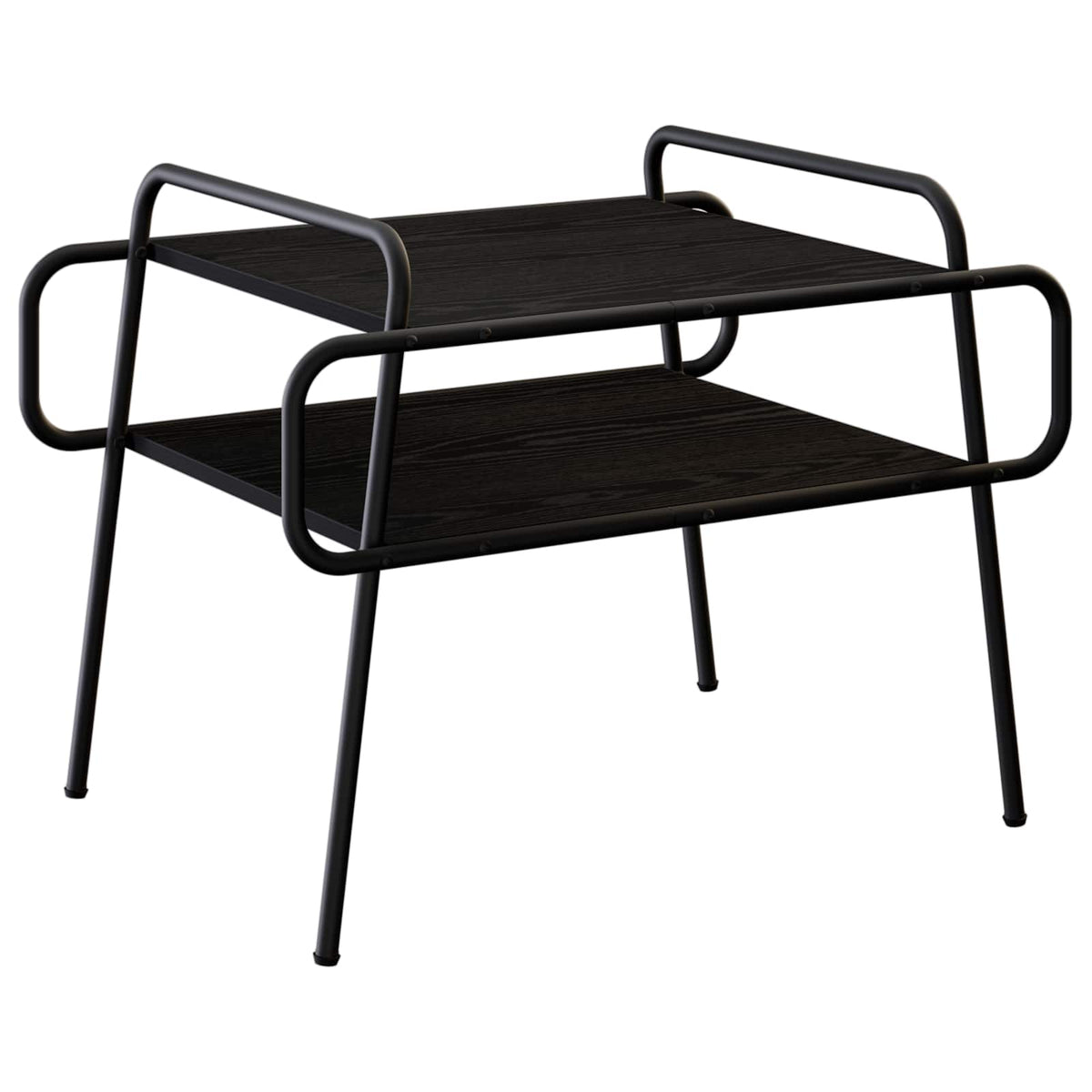 Sofabord Sort eg 70 x 50 x 51 cm Konstrueret træ