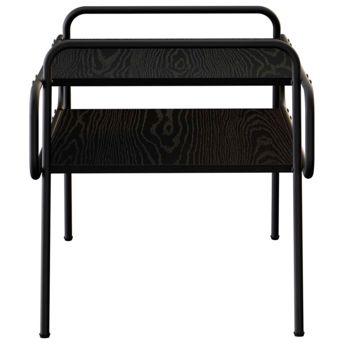 Sofabord Sort eg 70 x 50 x 51 cm Konstrueret træ
