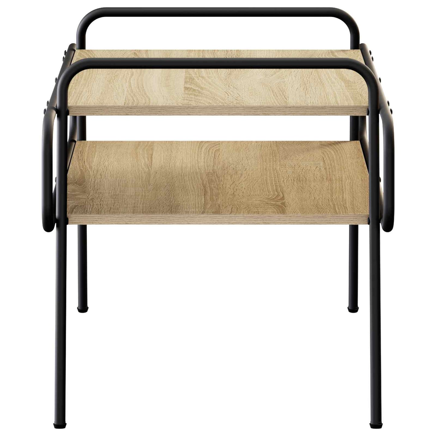 Sofabord Sonoma-eg 70 x 50 x 51 cm Konstrueret træ