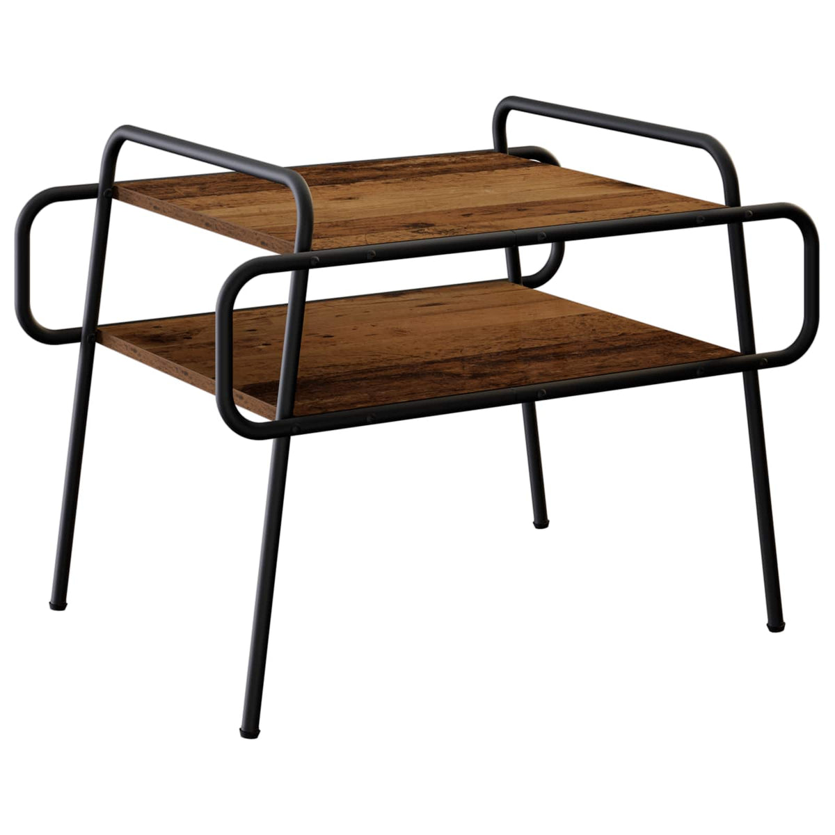Sofabord Gammelt træ 70 x 50 x 51 cm Konstrueret træ