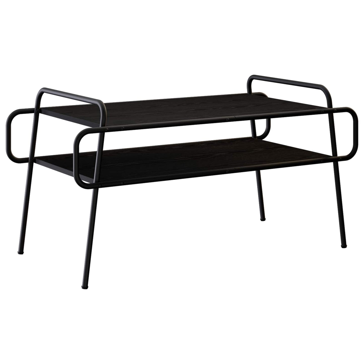 Sofabord Sort eg 100 x 50 x 51 cm Konstrueret træ