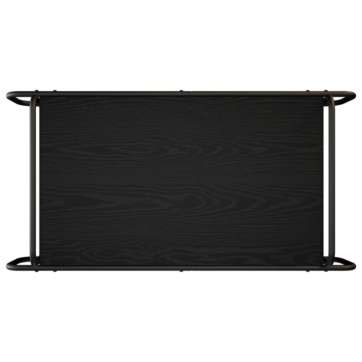 Sofabord Sort eg 100 x 50 x 51 cm Konstrueret træ