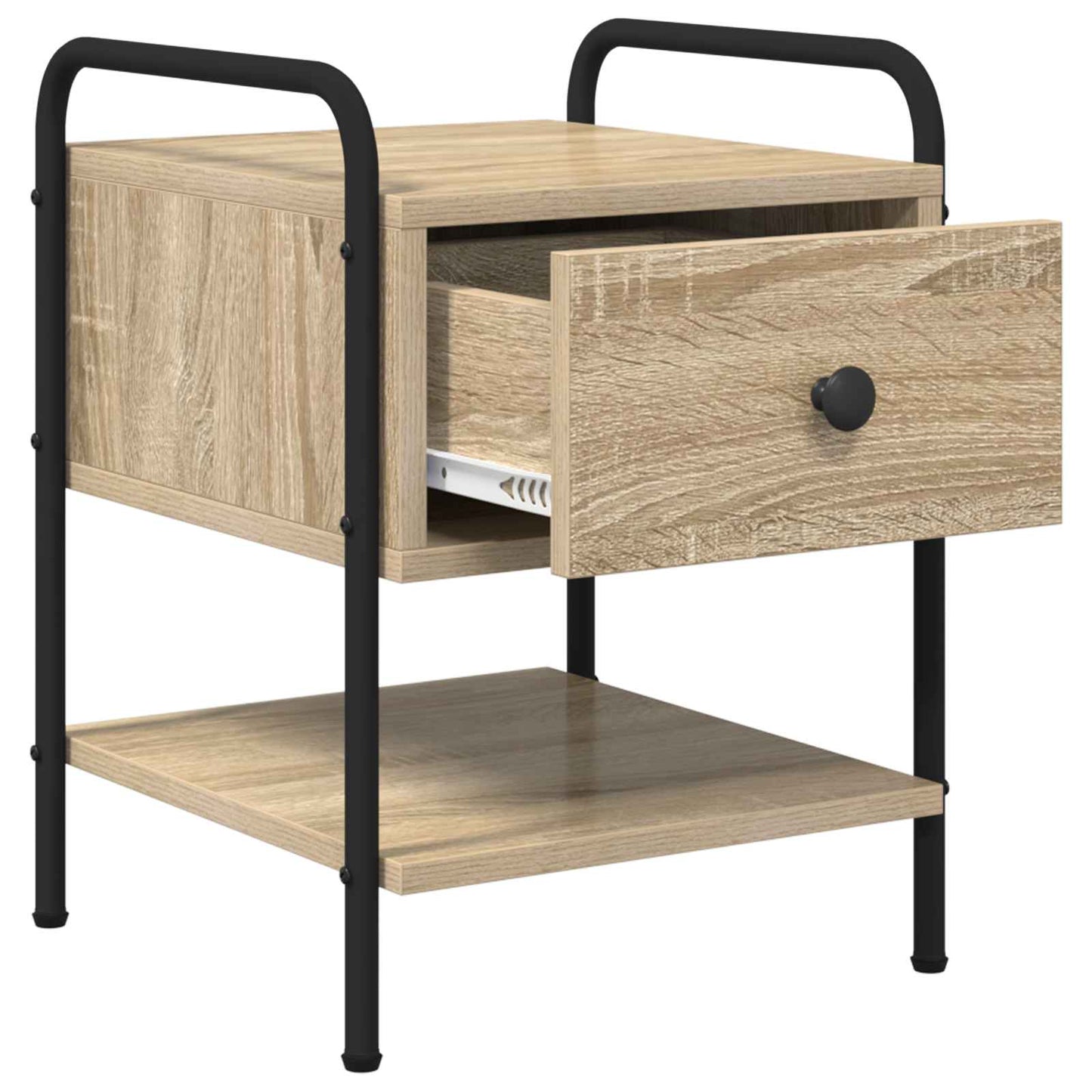 Natskab Sonoma-eg Konstrueret træ