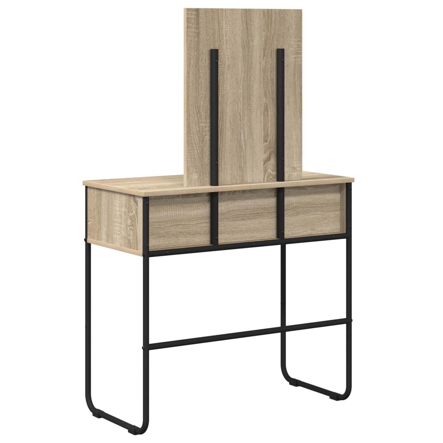 Klædeskab med hylde Sonoma-eg 81 x 40 x 131 cm Konstrueret træ