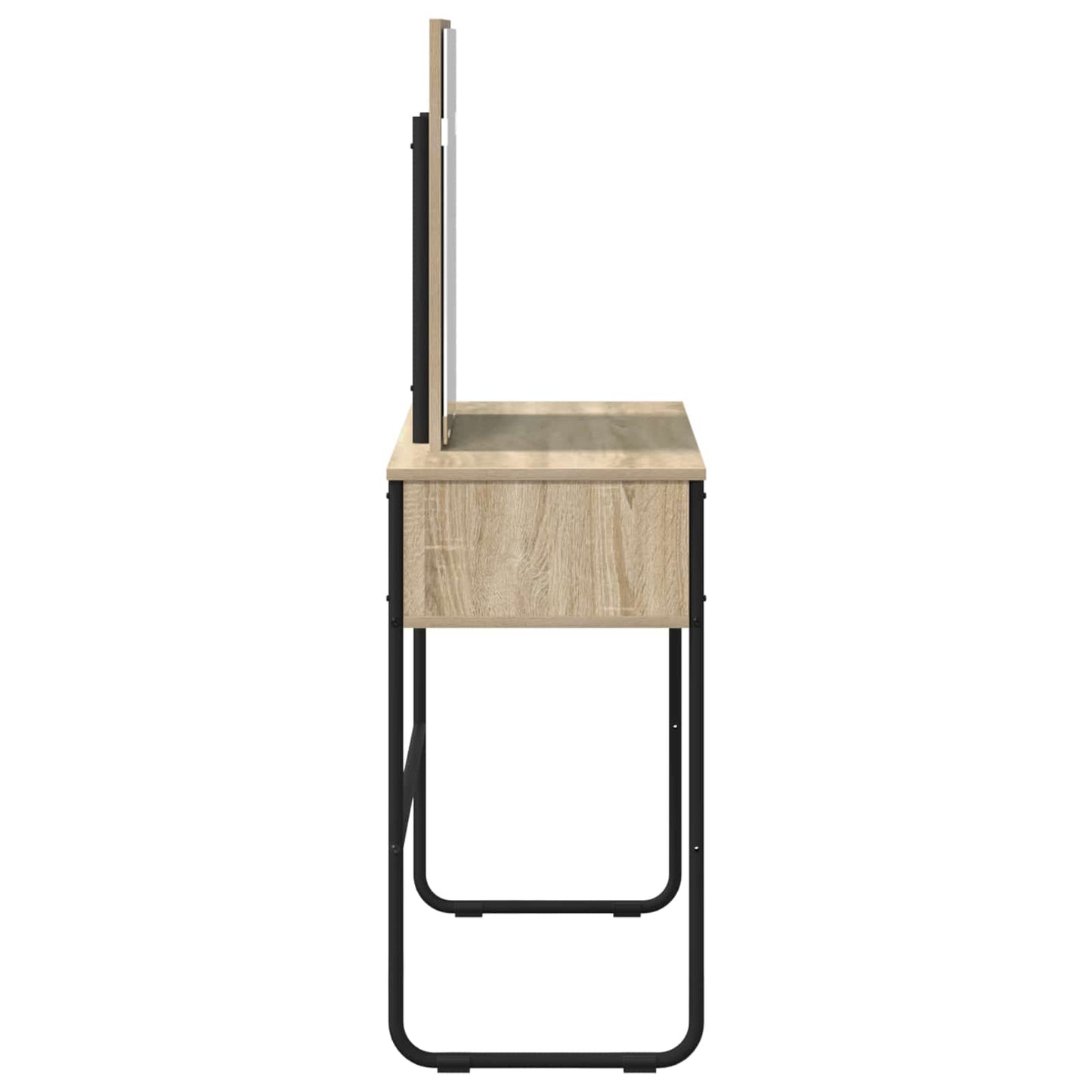 Klædeskab med hylde Sonoma-eg 81 x 40 x 131 cm Konstrueret træ