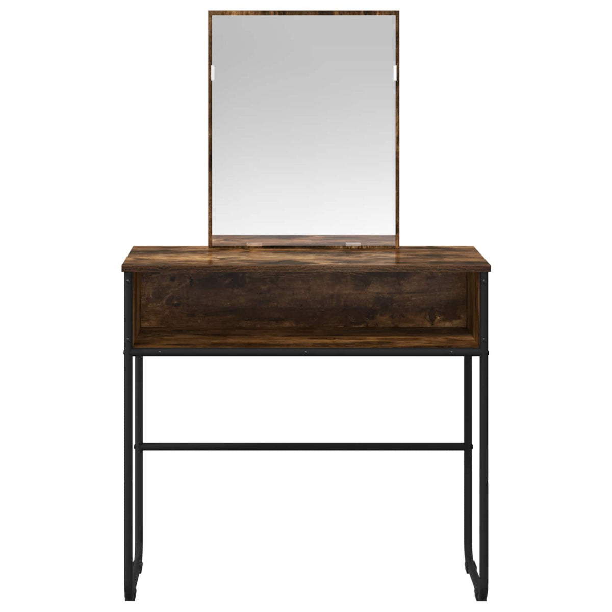 Klædeskab med hylde Røget eg 81 x 40 x 131 cm Konstrueret træ