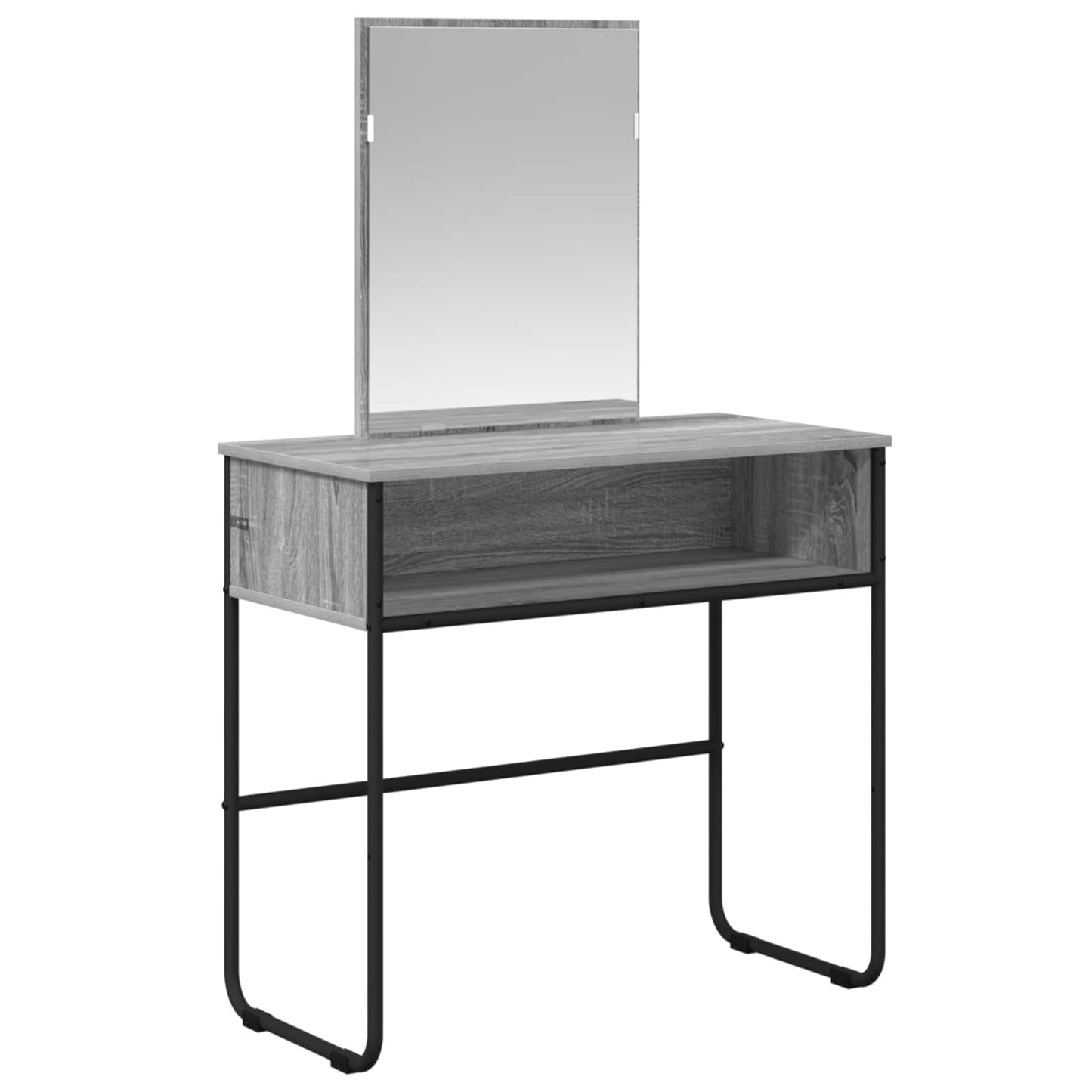 Klædeskab med hylde Grå Sonoma 81 x 40 x 131 cm Konstrueret træ