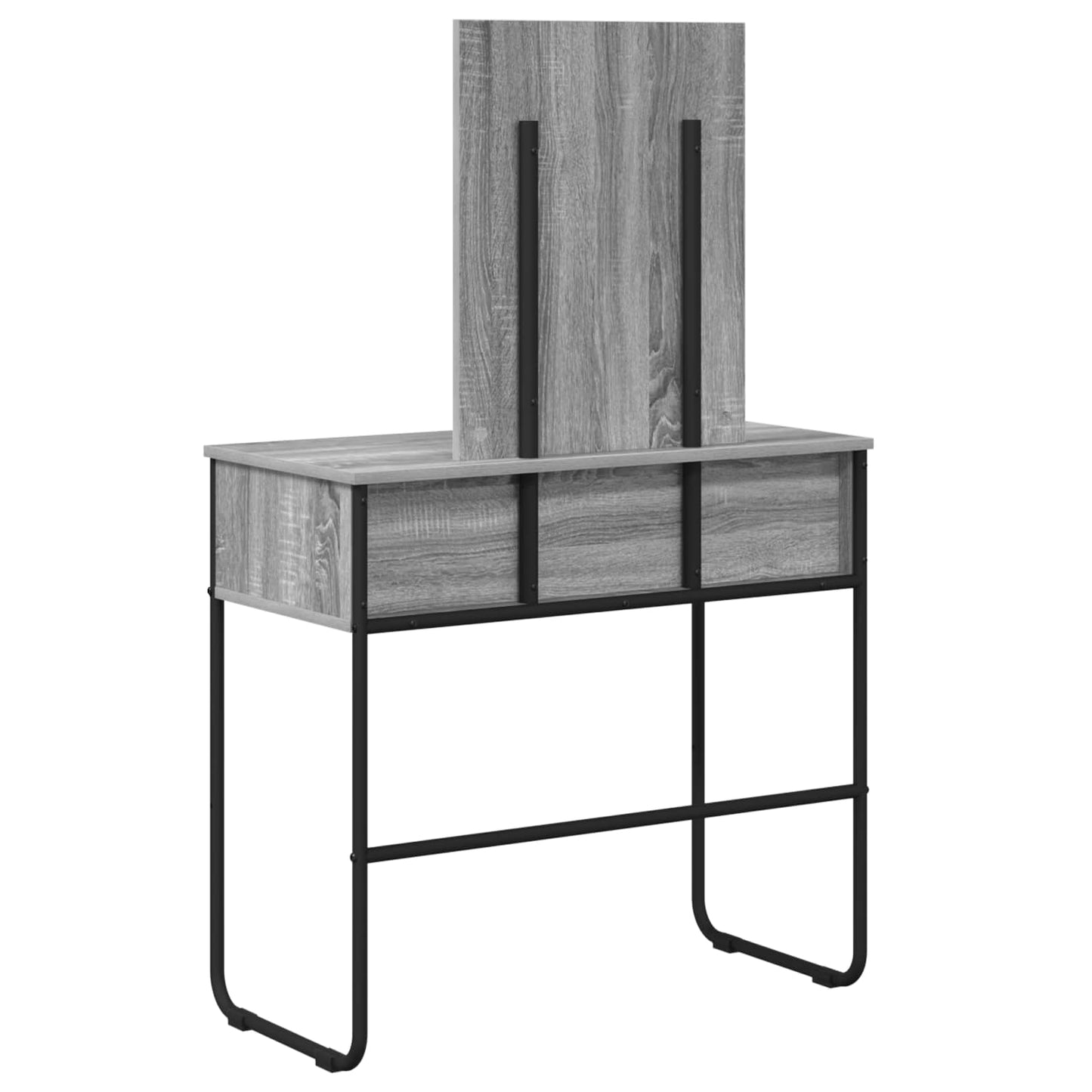 Klædeskab med hylde Grå Sonoma 81 x 40 x 131 cm Konstrueret træ