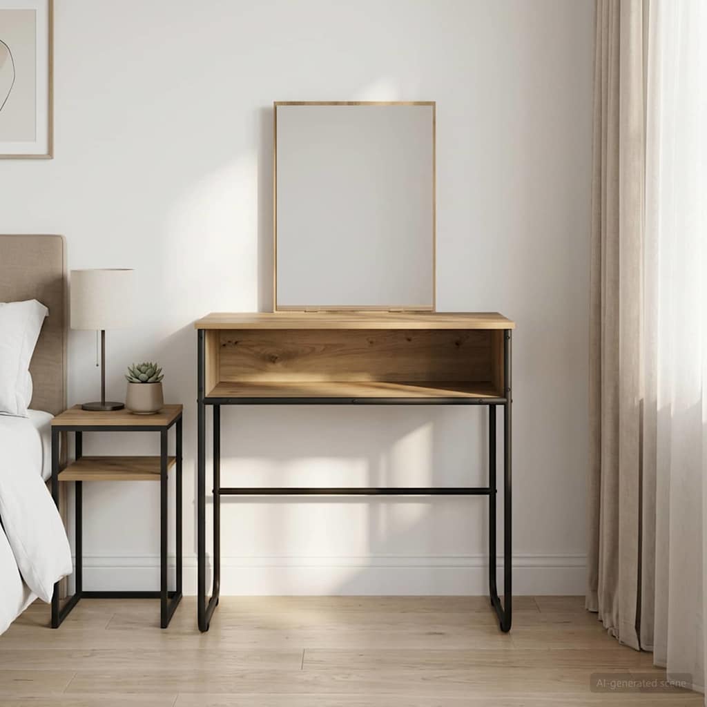 Klædeskab Artisan-eg 81 x 40 x 131 cm Konstrueret træ