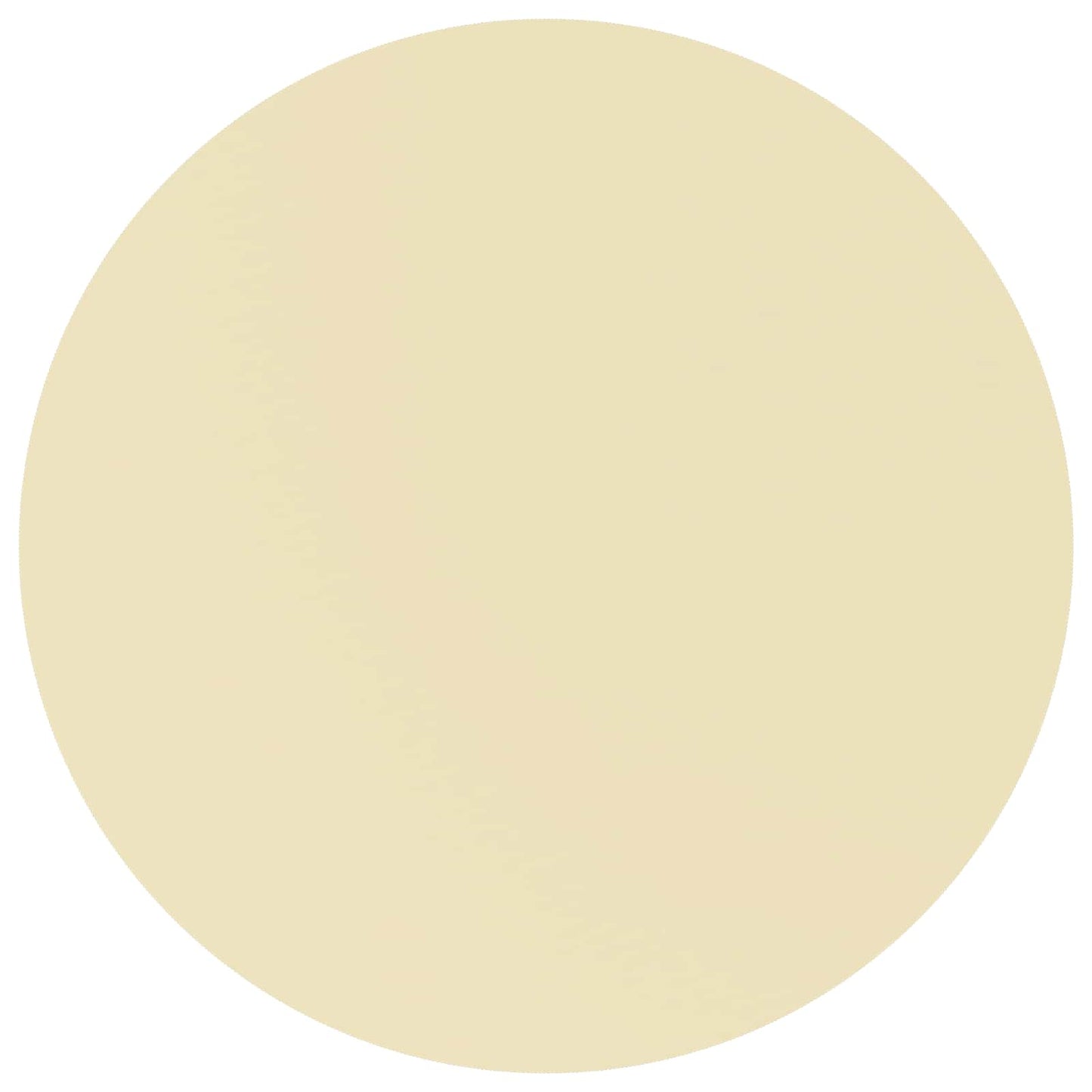 Bordklæde Rund Cremehvid Ø 180 cm Polyester