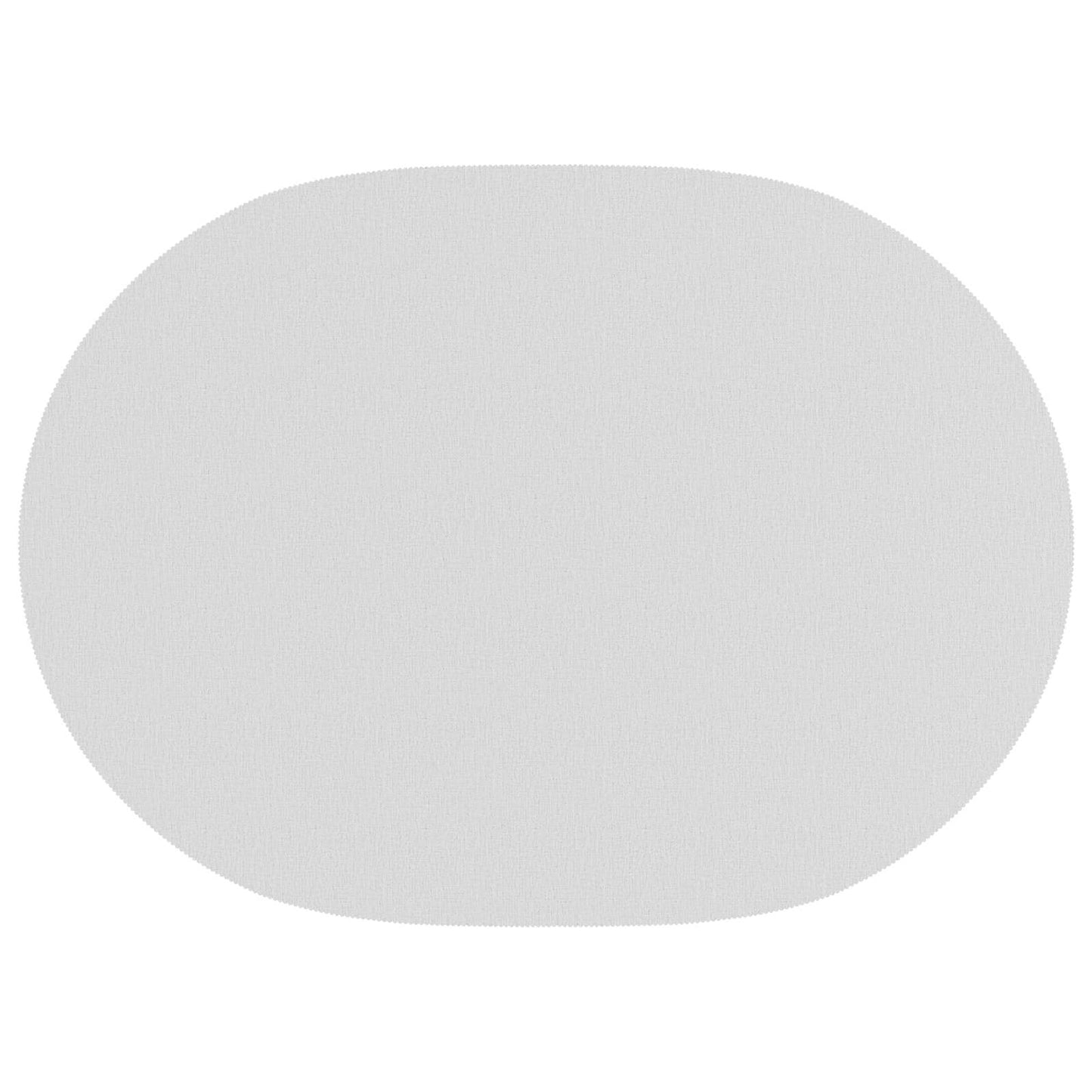 Bordklæde Oval Hvid 130 x 220 cm