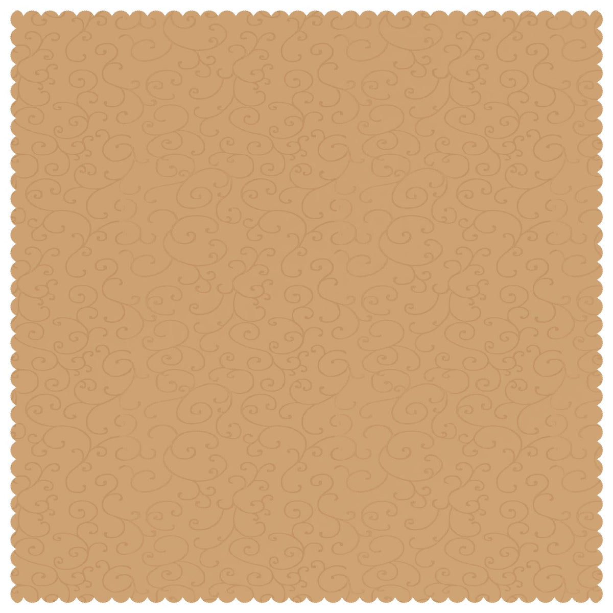 Bordklæde Firkantet Beige 110 x 110 cm