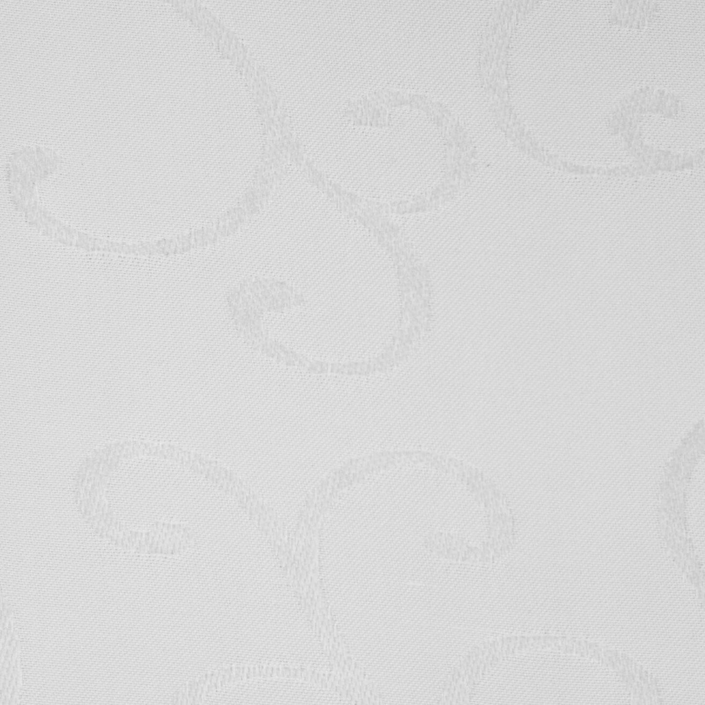 Bordklæde Rektangulær Hvid 110 x 160 cm