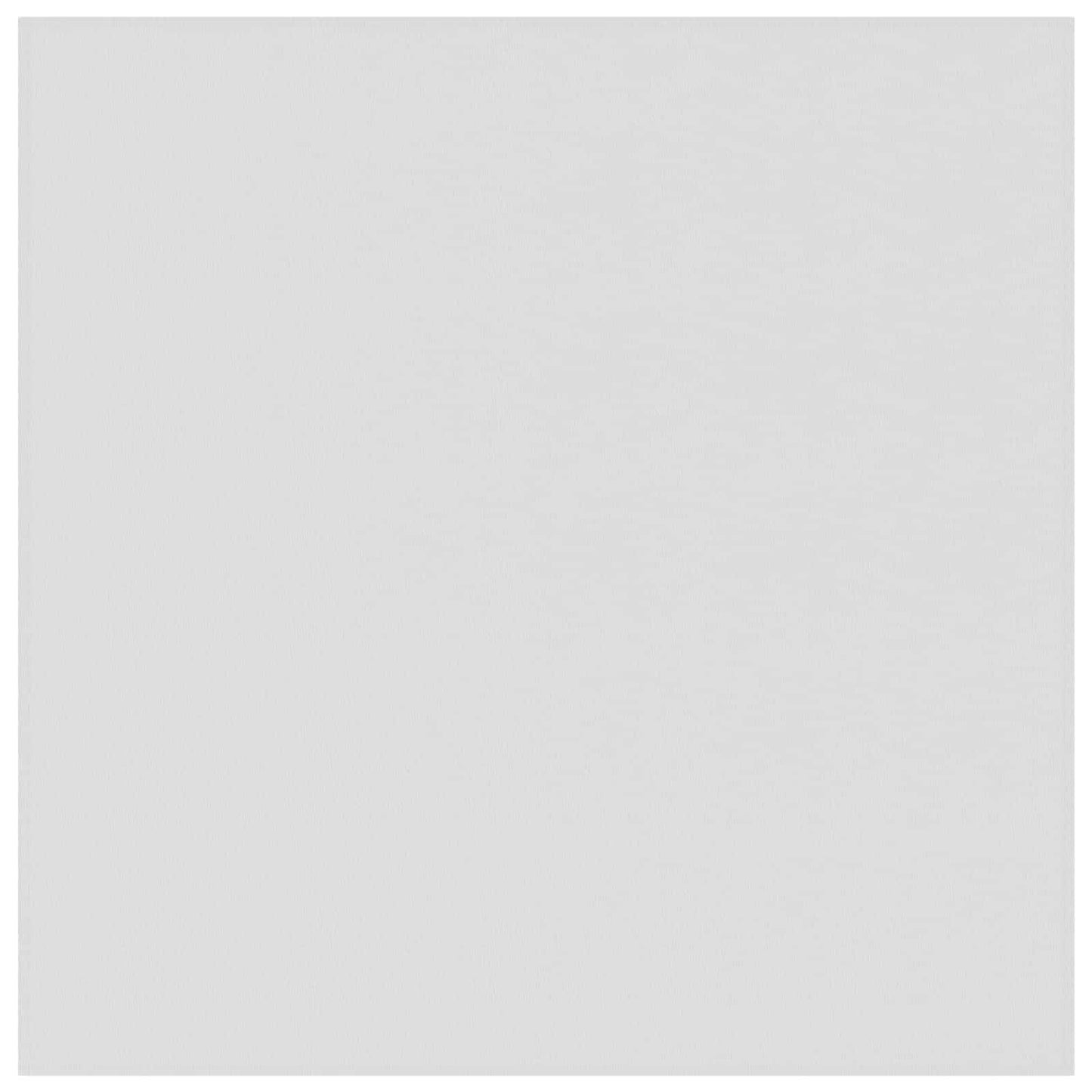 Bordklæde 5 stk. Firkantet Hvid 90 x 90 cm Polyester